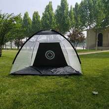 Golf Net Golf Practice Net Golf Practice Hitting Training Aids For Backyard Indoor & Outdoor - 黑色 - 查看 3