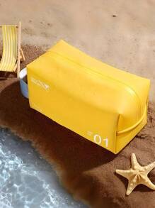 Swimming Swimsuits And Wet Bags For Cosmetics And Towels, Jelly Bags, Cosmetic Storage Bags, Handbags, Waterproof Clothing Bags And Handle Zipper Bags, Wet Clothing Bags, For Travel, Gym, Swimming, Bathing, Beach Wallets, Outdoor Sports, Summer Vacation, Holidays, Swimming Pool