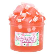 70ml Jelly Cube Crunchy Clear Slime Kit - Soft Scented Stretchy & Non-Sticky Crystal Fluffy Slime With Leaf, Bulk Toys For Kids Prizes, Perfect Christmas Gift Party Favors - Multicolor - View 4