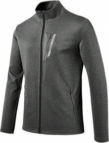Men's Tracksuits Set Long Sleeve Casual Full Zip Running Sports 2 Piece Outfits - B-dark Grey - View 2