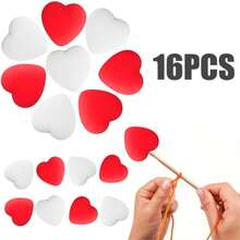 6-16pcs Silicone Heart-Shaped Knitting Needle Protectors, Knitting Accessories And Supplies For Beginners, DIY Crafts, Knitting And Crochet Tools, Needle Tip Covers In Lavender Purple, White, Grass Green, Cream, Rose Pink, Turquoise Blue - Multicolor - View 55