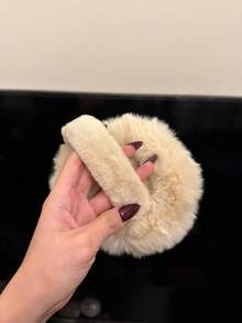 1 Stück Multi-Farben Winter Ohrenschutz, faltbar, Ohrenschützer aus Plüsch, warm, frostschutz, verdickt, Damen Winter Accessoire - Verschiedenfarbig - Übersicht 3