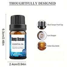 Essential Oil Set - 0.33oz Multi-Fragrance For Aromatherapy Diffusers, Home Diffusers, DIY Candles, Air Freshening Diffusers - Holiday Gift Sets - Lavender , Peppermint, Deep Ocean, Lemon, Orange, Jasmine, Sandalwood, Rose, Tea Tree, Lily, Freesia, Chamomile - 10ML - Xem 7
