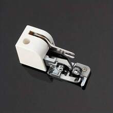 Pied-de-biche surjeteuse coupeur latéral pour toutes les machines à coudre à tige basse - Blanc - Voir 5