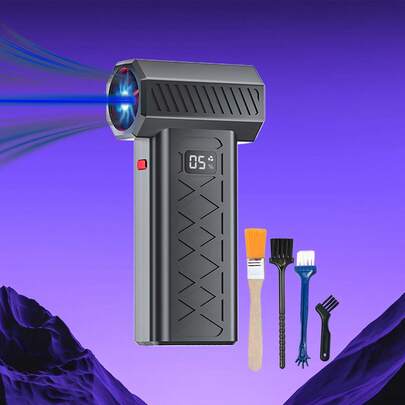 Ventilador Turbo potente 130000 RPM Mini Turbo Jet para hogar enfriador eléctrico aire acondicionado portátil motor silencioso alta velocidad versátil compacto herramienta ventilación