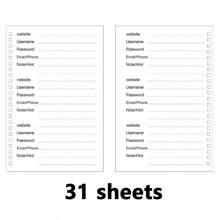 有趣的螺旋密码笔记本，配有蓝绿色封面和金色钥匙设计 - 35 页，用于安全的互联网和计算机登录、用户名和密码 - 非常适合家庭、办公室或剪贴簿套件、密码簿、学校用品、返校