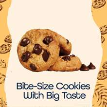 Famous Amos Chocolate Chip Cookies, Original Recipe Bite-Size Cookies With Semi-Sweet Chocolate Chips, 9 Oz