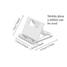 1pcs | Compact & Sleek | Travelers & Home Users | Foldable Space-Saving Multi-Angle | Phone/Tablet Stand | Universal Fit Compatible With IPhone, Android Phone, Gift For Birthday, Family, Friends For Office, Dorm And Home Use Phone Holder Phone Stand Phone Stand For Bed