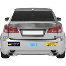 YJ PREMIUMS 10PC Funny Car Bumper Stickers |   Waterproof Auto Bumpers Sticker Decals For Cars Fun Cute Joke Hilarious Gag Humor Im Sorry Let Me Merge Honk Certified Silly Goose For Adults Gifts - 1 - 查看 4