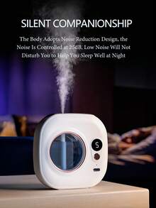 جهاز نشر العطور للاستخدام المنزلي، جهاز عطور قابل للشحن، رذاذ عطري كهربائي قابل للتركيب على الحائط، مع إضاءة محيطة ملونة، 5 أوضاع عمل قابلة للتعديل، 6 نكهات عطرية للاختيار من بينها، رائحة طبيعية وطازجة، يمكن وضعه في غرفة النوم، غرفة المعيشة، المكتب، الحمام، غرفة الغسيل، غرفة الحيوانات الأليفة.