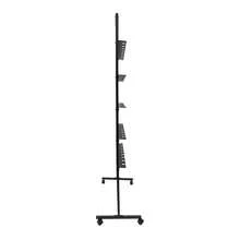 Soporte para Copas de Champán para Fiestas, Expositor de Metal de 5 Niveles para Copas de Champán, Soporte para Copas de Vino con Ruedas Giratorias - Oro - Ver 6