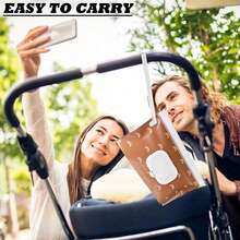 1/2 piezas Dispensador/Soporte portátil para toallitas húmedas, Caja dispensadora portátil de toallitas húmedas con tapa abatible, Almacenamiento de toallitas húmedas de viaje, Bolsa de toallitas húmedas de EVA, Caja de pañuelos con tapa abatible, Dispensador reutilizable de toallitas húmedas, Bolsa portátil de toallitas húmedas, Soporte de toallitas húmedas de viaje, Regalo de Navidad/Halloween/Acción de Gracias, Artículos para el hogar, Mesa, Decoraciones para el hogar