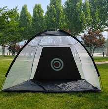 Golf Net Golf Practice Net Golf Practice Hitting Training Aids For Backyard Indoor & Outdoor - 黑色 - 查看 5