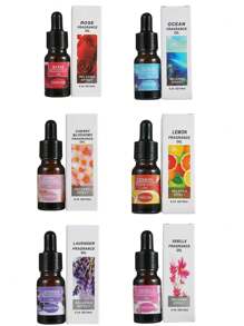12pcs/4pcs Essential Oil Set, 12 Types Of 10ml Water-Soluble Aromatherapy Essential Oils, Suitable For Humidifier, Diffuser, Diffuser Stone, Car Fragrance, Bedroom, Living Room, Kitchen, Bathroom, Hotel