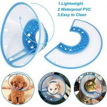 Cat & Dog Recovery Collar, Elizabeth Collar, Anti-Bite & Lick, Wound Healing, Pet Health Care - Multicolor - View 5
