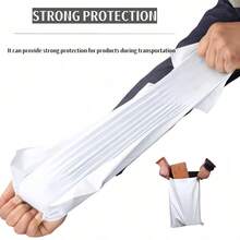 White Poly Mailers 11x17 Inches Waterproof Self Sealing Shipping E Commerce Bags For Apparel And Non Fragile Items 10 Pack - 9.8x11.8 inches - 查看 4