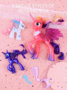 Hasbro Light-Up Playset With Music & Comb – 36.2CM Pretend Play Toy For Girls, Birthday & Back To School Gift – 2 Colors Mixed