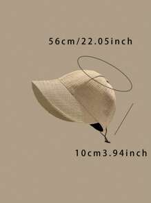 Women's Drawstring Waffle Pattern Baseball Cap, Fashionable Sun Protection Beach Travel Sun Hat, Suitable For Spring & Summer