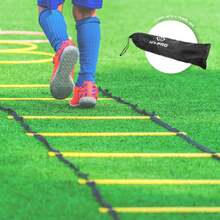 Hy-Pro 6m Agility Training Ladder - Black - View 2