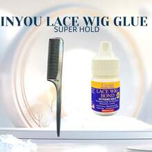 Extreme Hold Lace Glue For Wigs, Waterproof, Invisible Bonding, 0.61Ounce