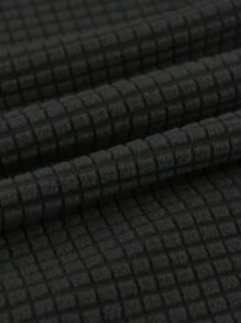 2pcs/Set Polar Fleece Thin Toilet Seat Cover Stretch Toilet Lid And Tank Lid Mat Elastic Wear Resistant Toilet Pad Bathroom Accessories - Black - View 5