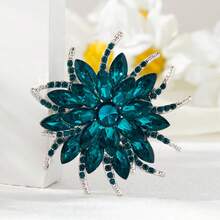 1pc - 7 Color Options Elegant Vintage Zinc Alloy Brooch, Suitable For Women's Daily, Party, DIY, Holiday Gift - XD7938 - View 19