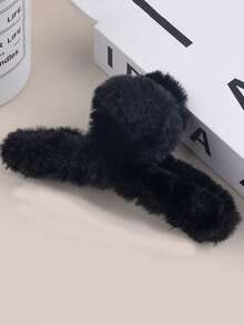 New Arrival Hot Selling Plush Large Square Hair Clip, Hair Claw Hair Accessory For Women, Autumn/Winter Hair Accessories Fashion Claw Clips Ladies Hair Clamps Casual Hair Jaw Clip Autumn Accessories