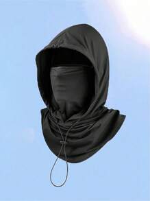 男女通用冰丝遮阳巴拉克拉法帽 - 防紫外线骑行全脸罩 - 透气、无缝、可调节颈围围巾，带抽绳，户外摩托车骑行钓鱼头饰帽子，带挂耳，女士防晒面罩，男士骑行风帽，男女通用透气面罩，适合户外活动、旅行、徒步旅行、滑雪、骑自行车 - 彩色 - 查看 12