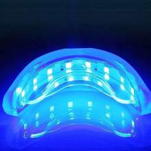 Teeth Whitening Accelerator Lamp, Featuring Powerful LED Lamp, Personal Care Accessory, For Home Or Travel Use - White - View 10