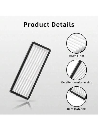 Accessories Roborock Qrevo Curv S5X Edge S5V Robot Stofzuiger Cleaner Replacement Parts Hepa Filter Rag Dust Bag view 10