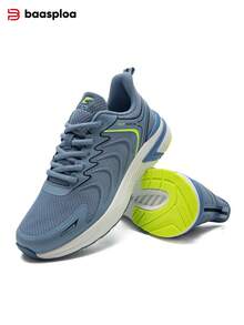 baasploa 男士跑步鞋 轻便步行鞋 网面时尚男士户外运动鞋 春季网球跑步时尚运动鞋，户外鞋 运动鞋 学生鞋，复古跑步鞋，复古休闲鞋（如果您的脚较宽，请选择大一码）