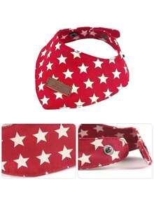 1 قطعة وشاح بشكل نجمة خماسية للقطط والكلاب الصغيرة