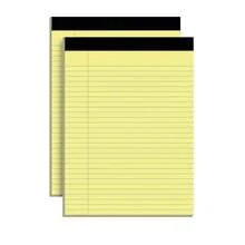2PCS Legal Pads, 21.5 X 28cm 50 Sheets Wide Ruled Lined Perforated Notepads Writing Pads Yellow Paper Pads For Student Study Work Office - 21.5*28CM - View 12