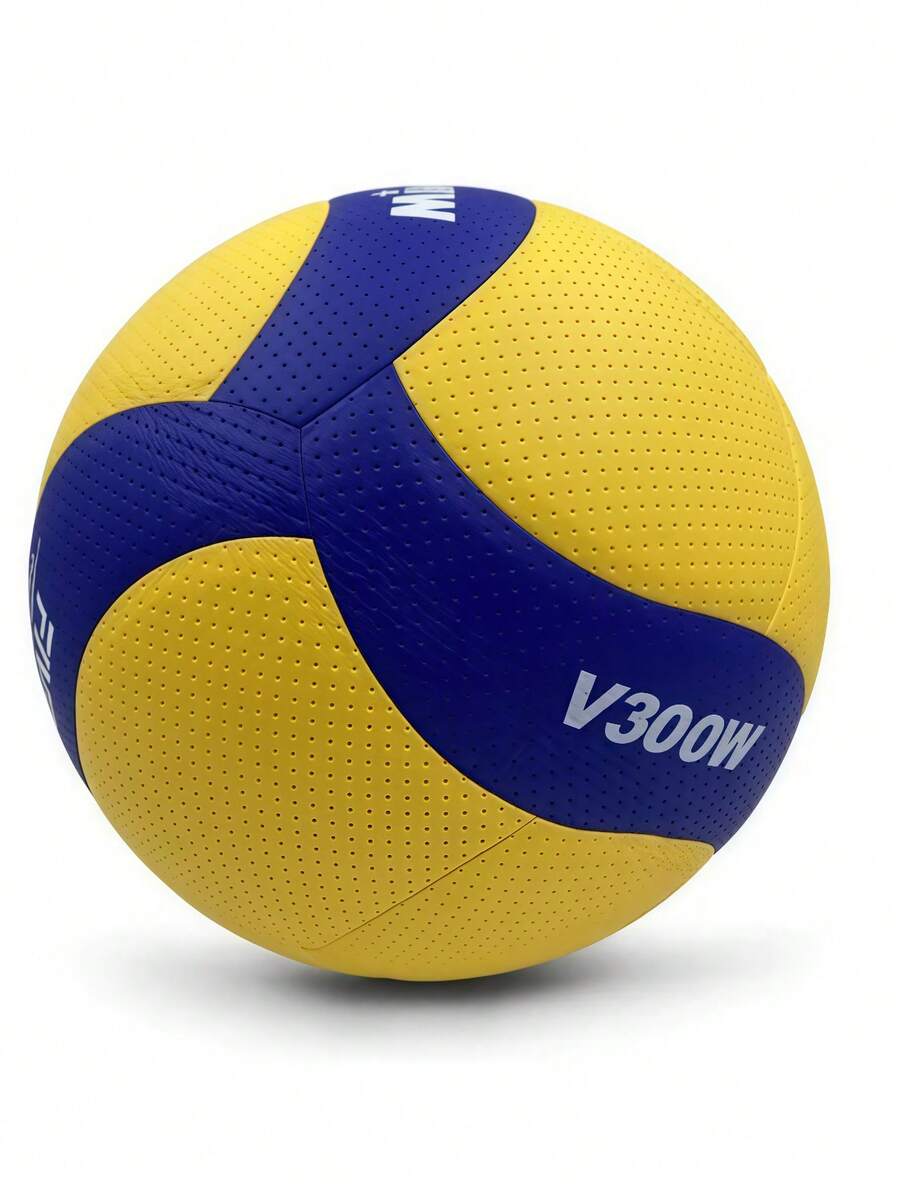 Balón De Voleibol Mikasa V300w No 5 Color Amarillo Para Indo - Amarillo - Ver 1
