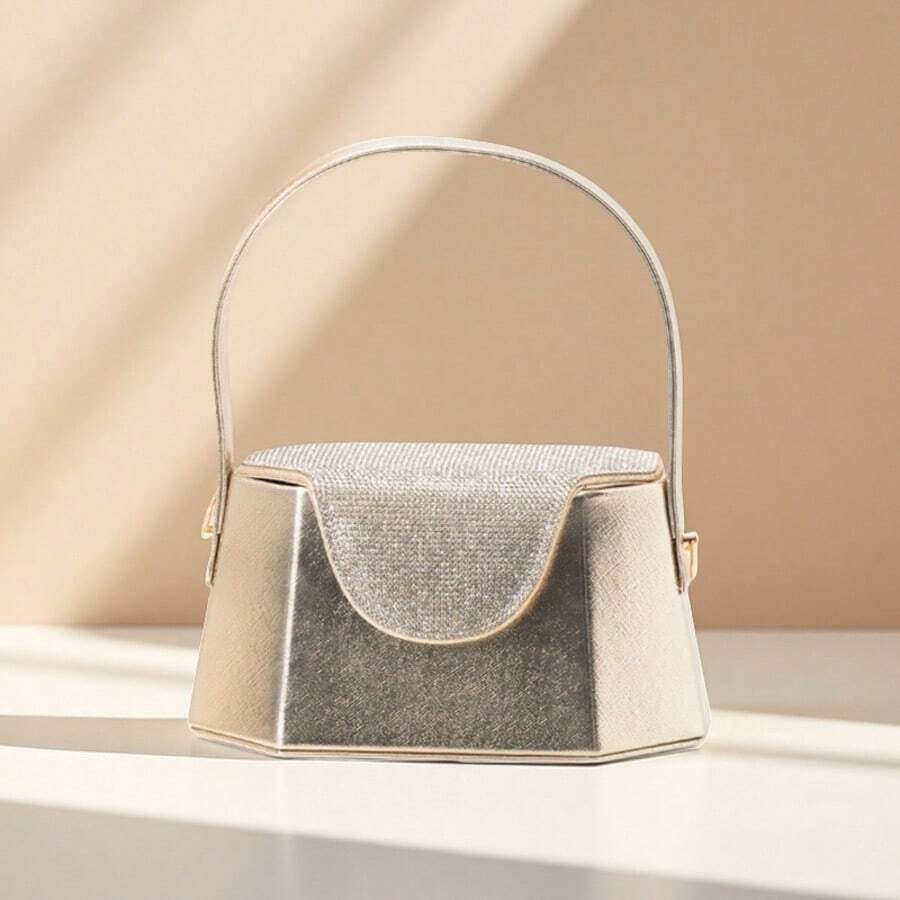 Women's Clutch Bag Evening Bag With Diamonds, For Special Occasions, Parties