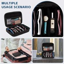 Sac de rangement pour lunettes de mode de voyage, étuis organisateurs de lunettes de mode de voyage pour lunettes de soleil polarisées Quay pour hommes et femmes. Porte-lunettes de soleil polarisées à la mode, porte-lunettes pour hommes, boîte à bijoux, pochette, porte-pinceaux de maquillage, porte-pinceaux, organisateur de parfum, sac pochette