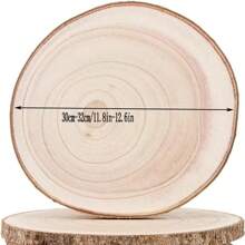 2 Stück handgezeichnete DIY Materialien, Paulowniaholz Scheiben, Kindermalereien, Paulowniabäume, runde Holzscheiben, Haushaltskränze, Hintergrundwände und rohe Holzscheiben