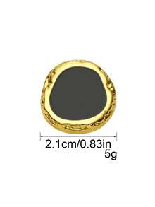 10 قطعة/مجموعة أزرار معدنية ذات ملمس مطرقة غير متماثل بطراز قديم، مناسبة للمعاطف والسترات والبدل والأزياء الرسمية، ويمكن استخدامها كأزرار زخرفية مخيطة باليد. مناسبة للملابس والأحذية والحقائب وصناديق الهدايا والإكسسوارات المجوهرة DIY، متوفرة بألوان وأحجام متعددة