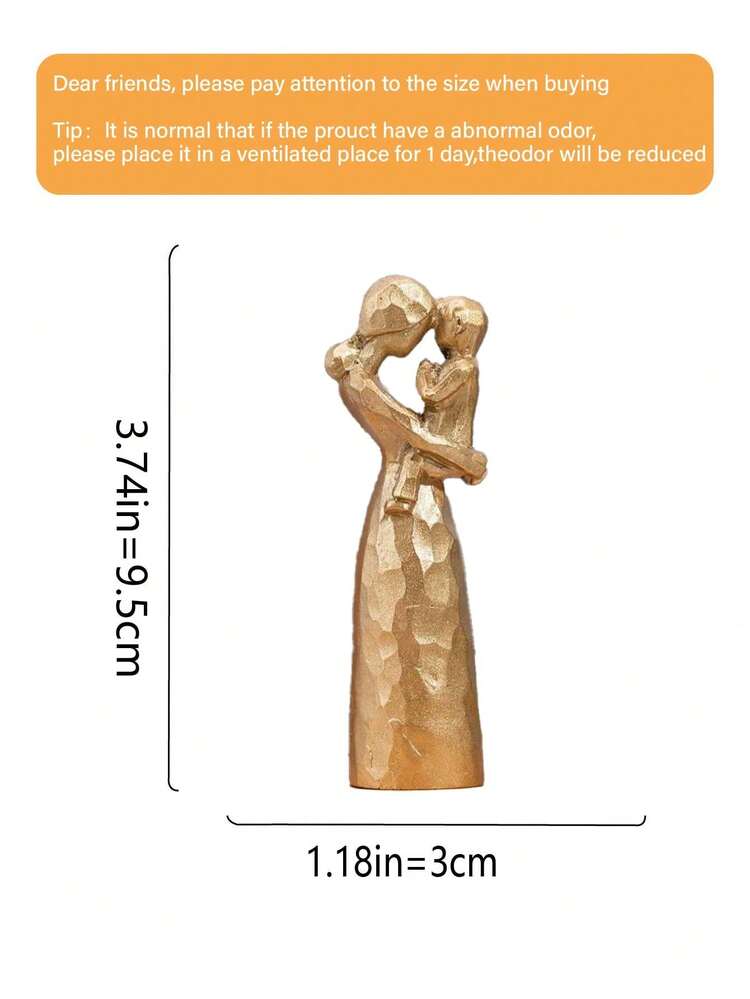Estátua de resina representando uma menina abraçada à mãe, expressando o profundo laço emocional entre mãe e filha. Esta peça decorativa em resina é uma escolha ideal para decoração de casa por pessoas criativas, adequada para exibição em mesas, presente para estudantes, amigos e familiares, bem como para aniversários. Também pode ser usada para decoração de quartos, decoração de casa, decoração de aniversários, decoração de cozinhas, decoração de casamentos, decoração de quartos, decoração de salas de estar, como presente, decoração de festas e decoração de jardins. - Multicolorido - Ver 11
