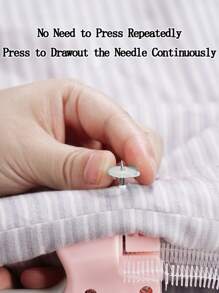 1 件迷你缝纫枪套装、快速服装固定器(含针、紧固件和纽扣)、精细缝纫枪 Stitchy 快速服装固定器、服装通用标签枪、快速修复手持式快速缝纫枪 - 彩色 - 查看 4