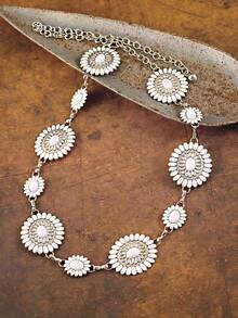 1 قطعة سلسلة بطن العروس، إكسسوار متنوع عتيق وكاجوال مناسب لفصل الخريف وعيد الهالوين