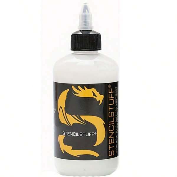 8oz/250ml Tattoo Transfer Lotion, High Quality Professional Tattoo Transfer Cream, Produces Clear, Clean, Sharp Tattoo Stencils, Tattoo Supplies, Tattoo Tools