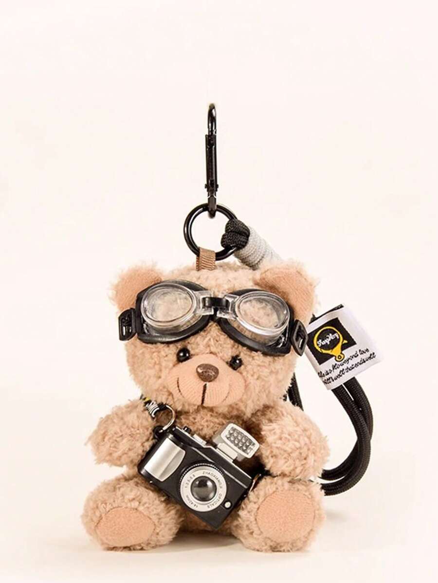 قلادة دب جميلة جديدة، قلادة مفتاح، تميمة حقيبة، هدية للأصدقاء قطعة واحدة