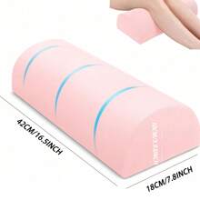 Pillow For Back Sleeping Memory Foam Leg Pillow For Side Sleeping Bolster Pillow For Legs Elevation Half Moon Leg Elevation Pillow For Knee Lumbar Support Ankle Rest And Foot Comfort