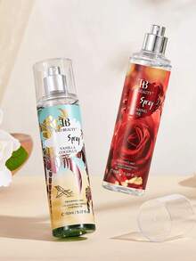 1瓶150毫升清新花果香型喷雾，天然持久，舒缓香气，适用于卧室、衣橱、约会、生日礼物、日常旅行，四季皆宜。