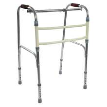 DMA ANDADERA ALUMINIO PLEGLABLE Andadera ortopédica de lujo, - Plateado - Ver 3