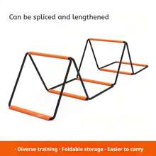 Adjustable Speed Ladder Professional Agility Trainer Portable Coordination Equipment For Soccer Basketball Training - 8 Grids - View 7