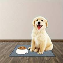 1pc Silicone Non-Slip Pet Food Mat, Easy To Clean, Waterproof, Suitable For Dogs And Cats
