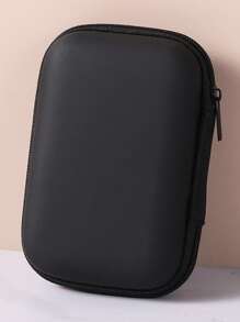 Portable Coin Purse, Earphone Case, USB Cable Organizer, Storage Pouch, Key Holder, Charger Case, Wireless Earbuds Case, Essential For Dorm, Travel Organizer Bag, Cosmetic Bag, Makeup Organizer, Large Capacity For Lipstick, Makeup Brushes, Skincare, Phone, Coins, Small Items, Suitable For Home, Gift, Holiday (Halloween, Christmas) And More, Multi-Purpose - Multicolor - View 8