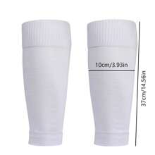 1/2/3pairs Calf Compression Sleeve - Leg Compression Socks For Shin Splint Pain Relief - Men, Women, Runners - Calf Guard For Running, Cycling, Maternity, Travel, Nurses ,Footless Flight Socks,Flight, Hiking, Cycling - Multicolor - View 12